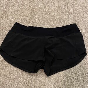 Lululemon Athletica Black Athletic Shorts